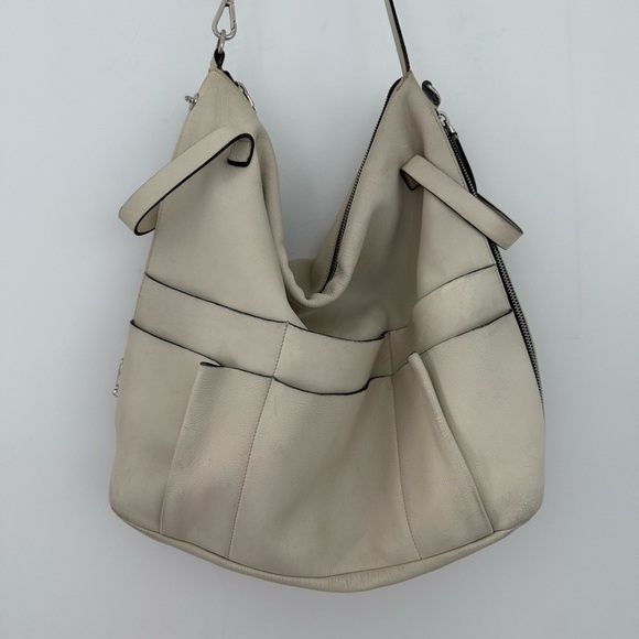 Vintage Marni cream leather large multiway hobo carryall tote satchel bag - Picture 2 of 14